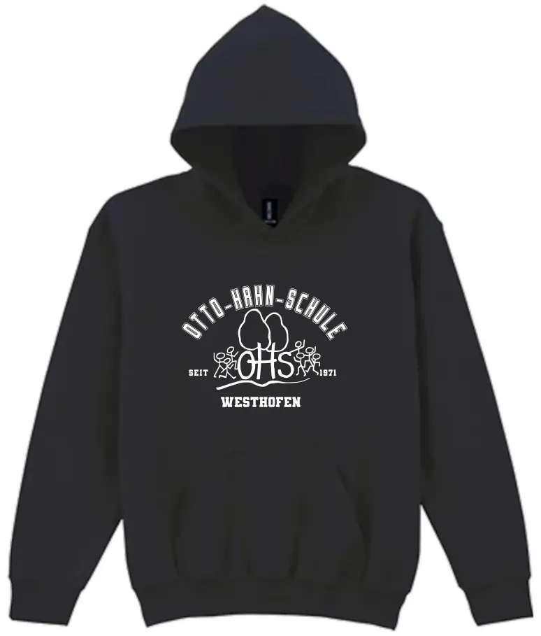 Hoodie Kinder Otto-Hahn-Schule Old School